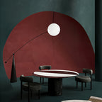 Opal Arc Floor-standing Lamp Floor Lamp