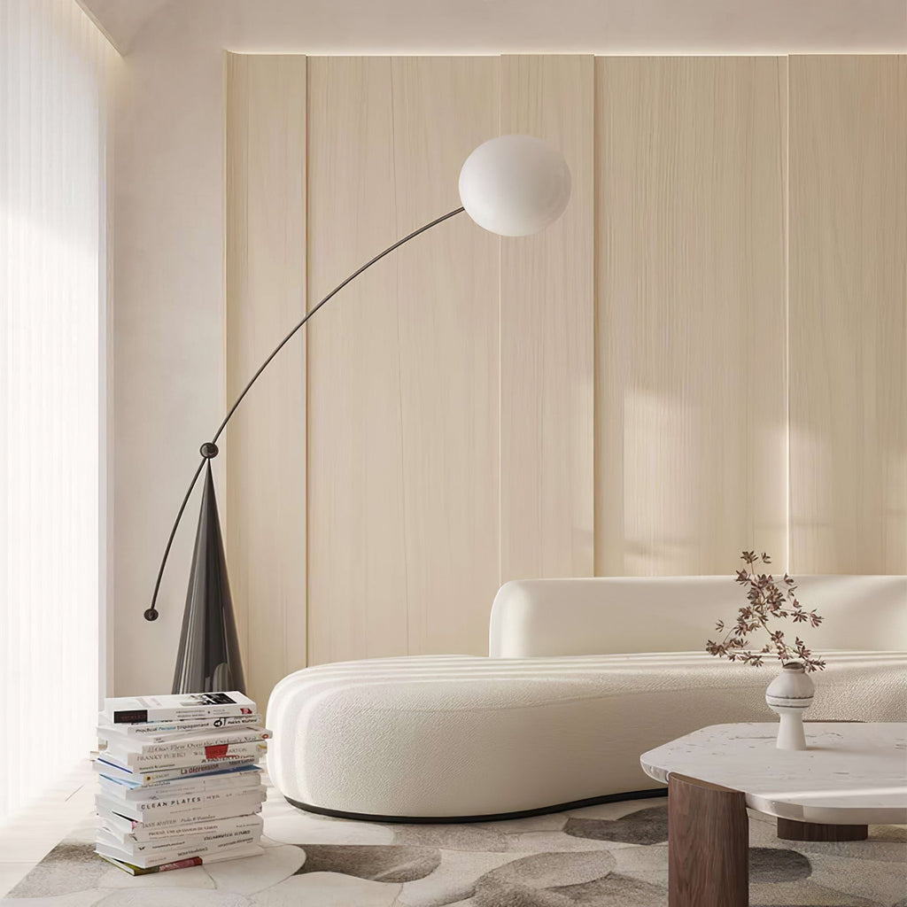 Opal Arc Floor-standing Lamp Floor Lamp