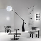 Opal Arc Floor-standing Lamp Floor Lamp