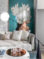 Opal Arc Floor-standing Lamp Floor Lamp