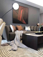 Opal Arc Floor-standing Lamp Floor Lamp