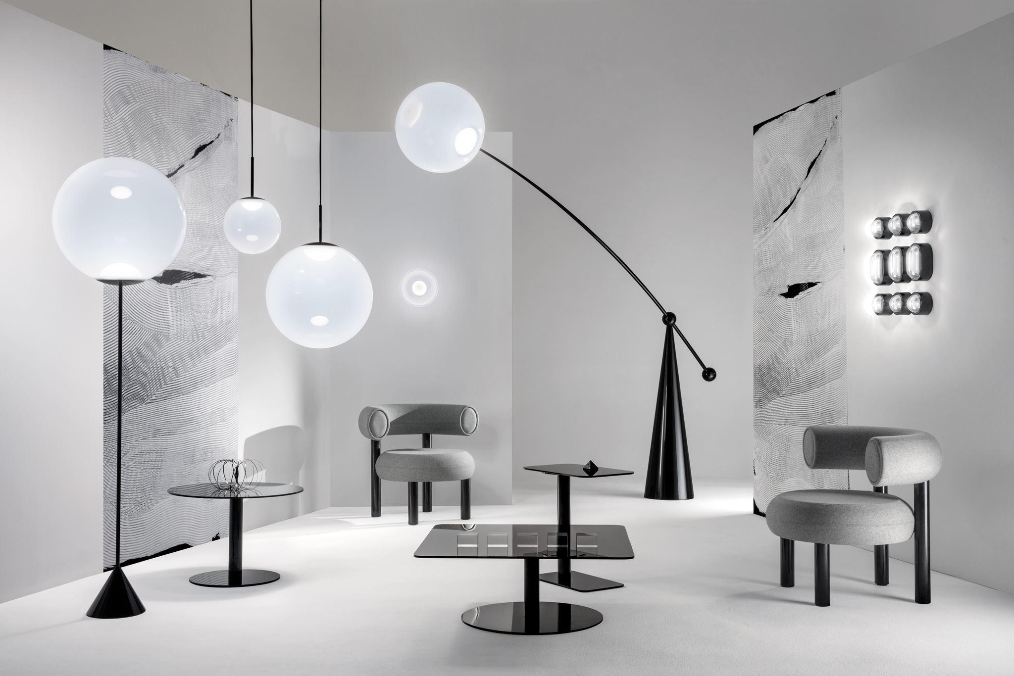Opal Arc Floor-standing Lamp Floor Lamp
