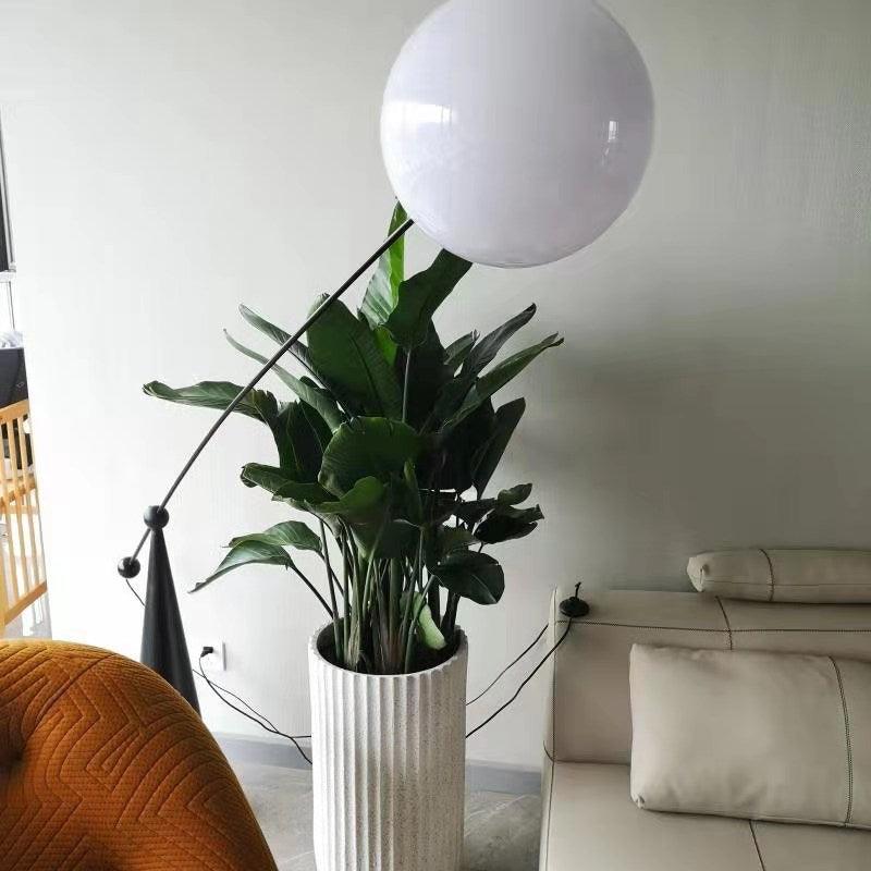 Opal Arc Floor-standing Lamp Floor Lamp