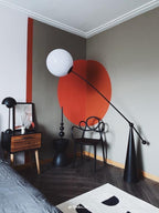 Opal Arc Floor-standing Lamp Floor Lamp