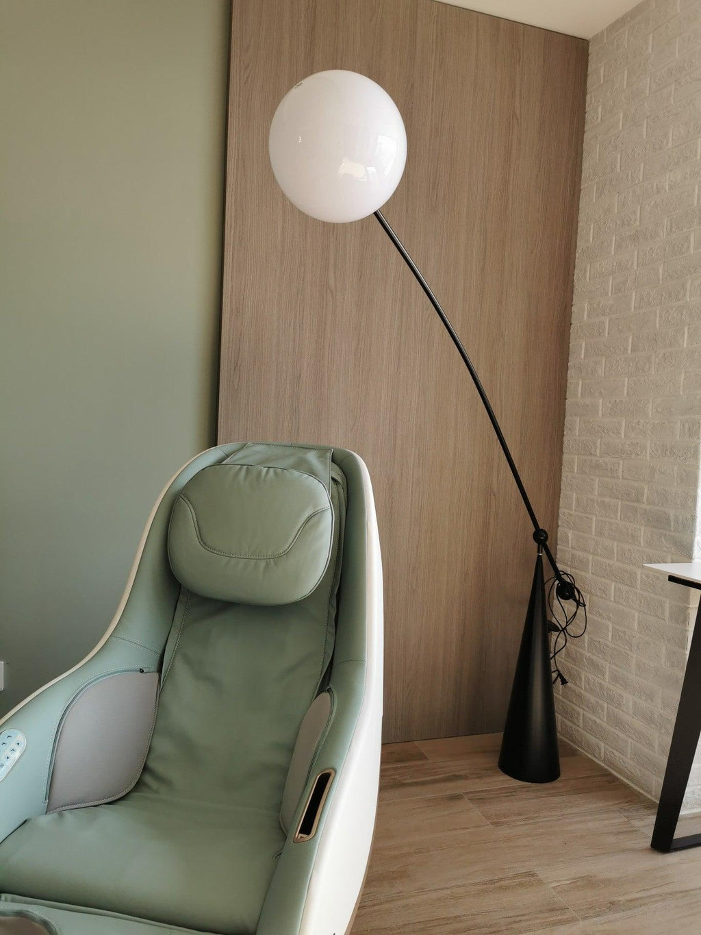 Opal Arc Floor-standing Lamp Floor Lamp