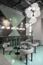 Opal Arc Floor-standing Lamp Floor Lamp