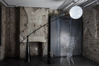 Opal Arc Floor-standing Lamp Floor Lamp