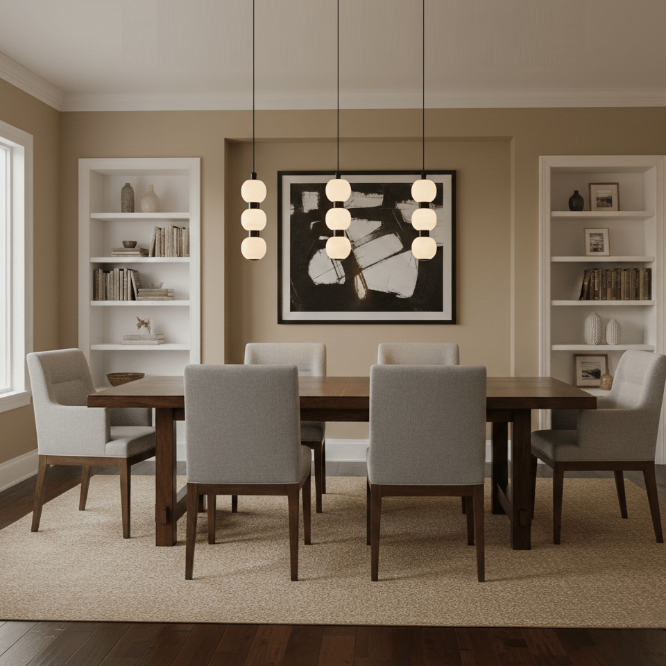 Orbique Alabaster Pendant Lamp