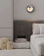 Orbit Pearl Alabaster Wall Light