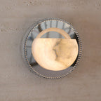 Orbit Pearl Alabaster Wall Light