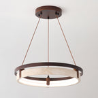 Orbit Travertine Pendant Light