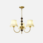 Orchid Fabric Candelabrum Chandelier