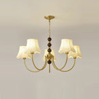 Orchid Fabric Candelabrum Chandelier