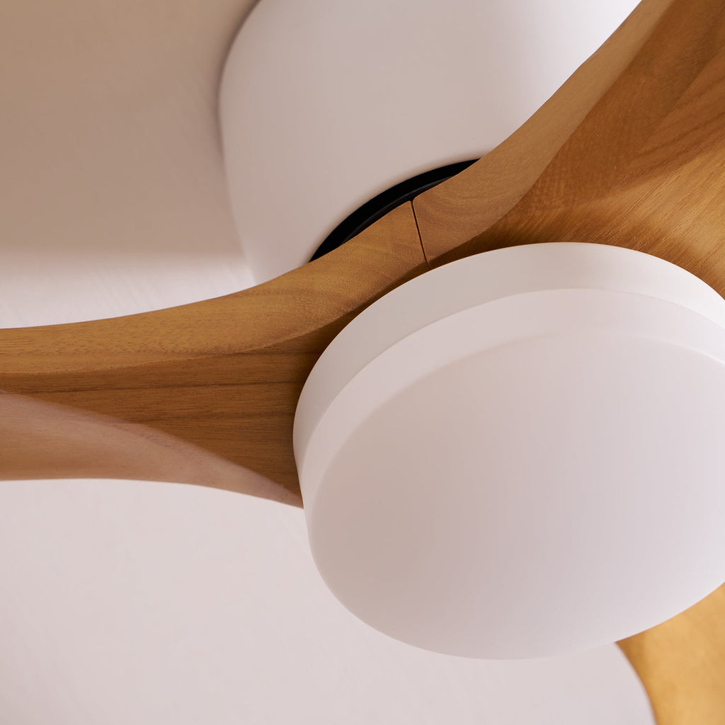 Nordic Wooden 42"/48"/52" Ceiling Fan Light