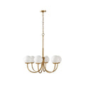 Orillia Glass Candelabrum Chandelier