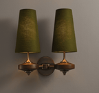 Orlan Twin Shade Wall Sconce