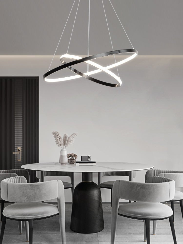 Orrery Rings Chandelier