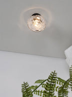 Orrin Molten Glass Wall Light