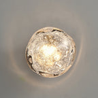Orrin Molten Glass Wall Light