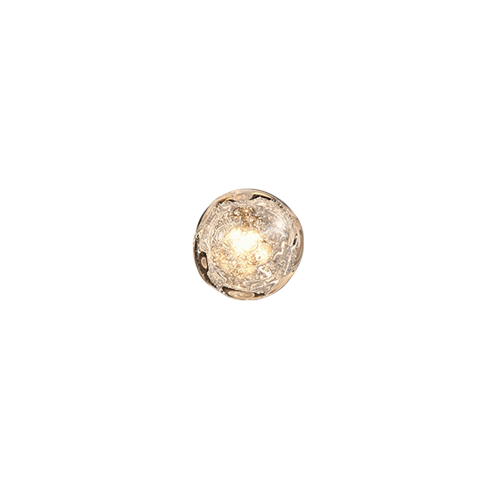 Orrin Molten Glass Wall Light