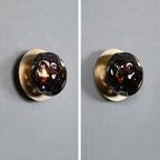 Orrin Molten Glass Wall Light