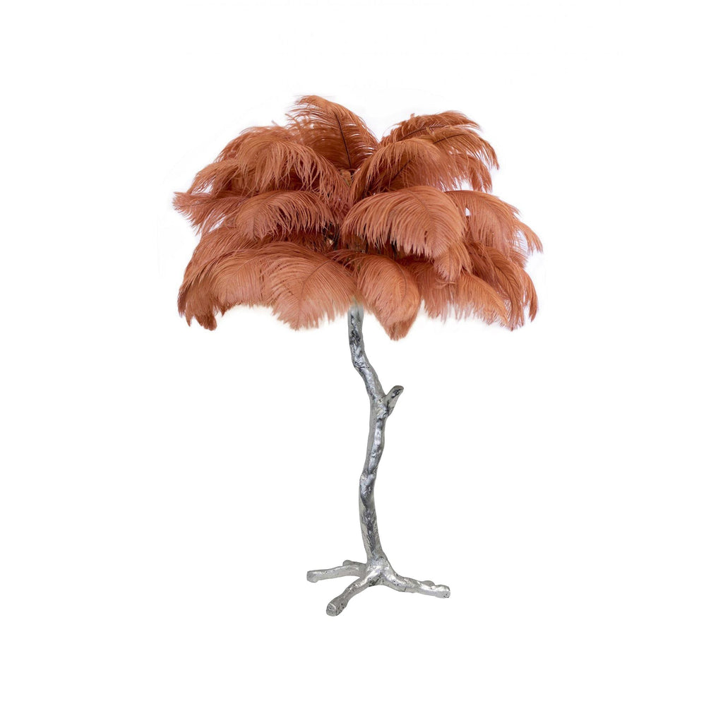 Ostrich Feather Reading light Table Lamp