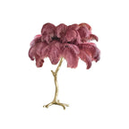 Ostrich Feather Reading light Table Lamp