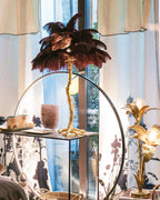 Ostrich Feather Reading light Table Lamp