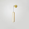 Oval LED Brass Bracket light Wall Lamp