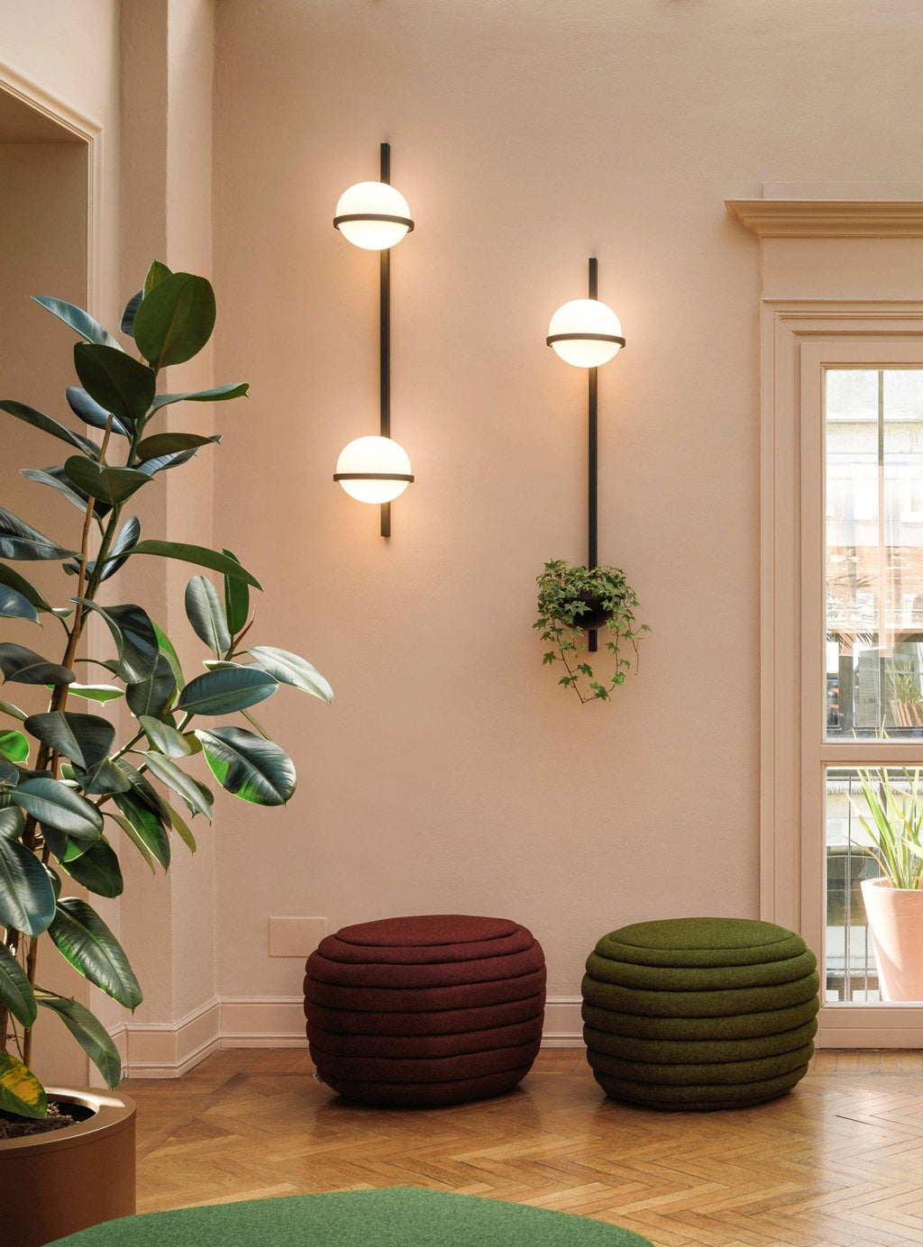 Solstice Orb Wall Light