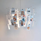Paper Candelabrum Chandelier