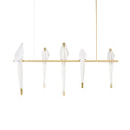 Paper Crane Bird LED Electrolier Chandelier