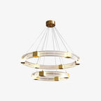 Parallel Ring LED Electrolier Chandelier