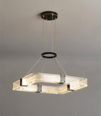 Parallel LED Gasolier Chandelier