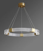 Parallel Ring LED Electrolier Chandelier