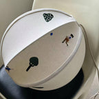 Park Embroidered Textile Houselight Pendant Lamp
