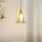 Patterned Glass Ceiling light fitting Pendant Lamp