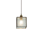 Patterned Glass Ceiling light fitting Pendant Lamp