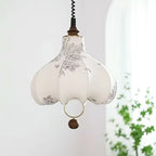 Pear Fabric Houselight Pendant Lamp