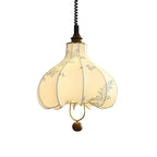 Pear Fabric Houselight Pendant Lamp