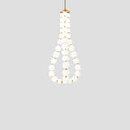 Acrylic Pearl Necklace Chandelier