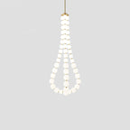 Acrylic Pearl Necklace Chandelier
