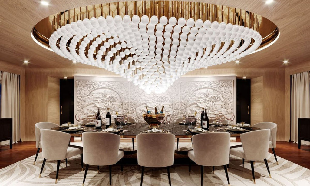 Pearl Wave Customize Chandelier