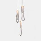 Pearlescent Filament Chandelier