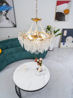 Pearls Glass Electrolier Chandelier