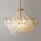 Pearls Glass Electrolier Chandelier