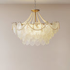 Pearls Glass Electrolier Chandelier
