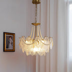 Pearls Glass Electrolier Chandelier