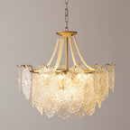 Pearls Glass Electrolier Chandelier