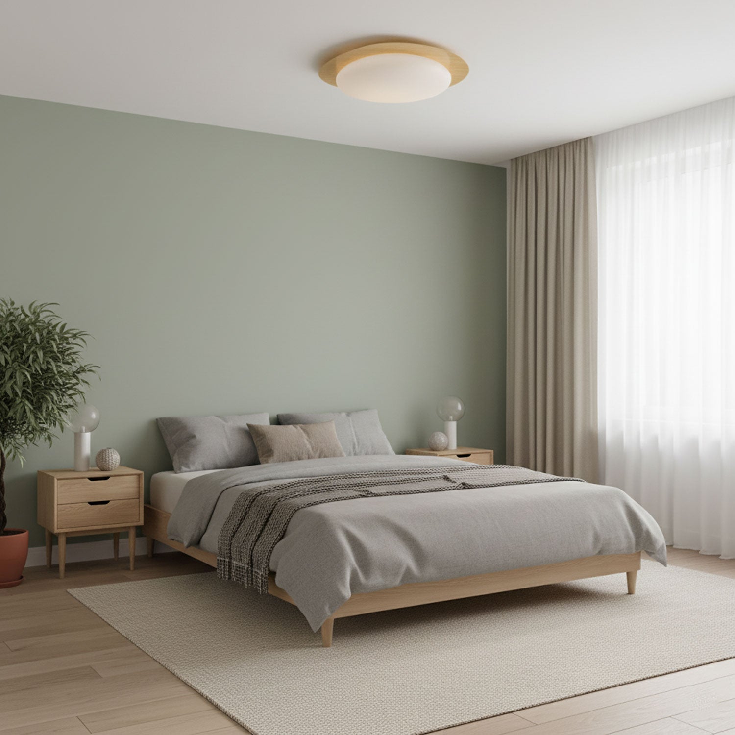 Pebble Metal Ceiling Light